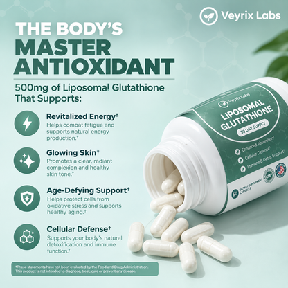 Veyrix Labs Liposomal Glutathione — 500mg